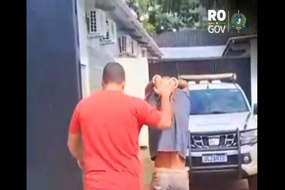 Polícia Civil de Rondônia prende acusado de tentativa de feminicídio