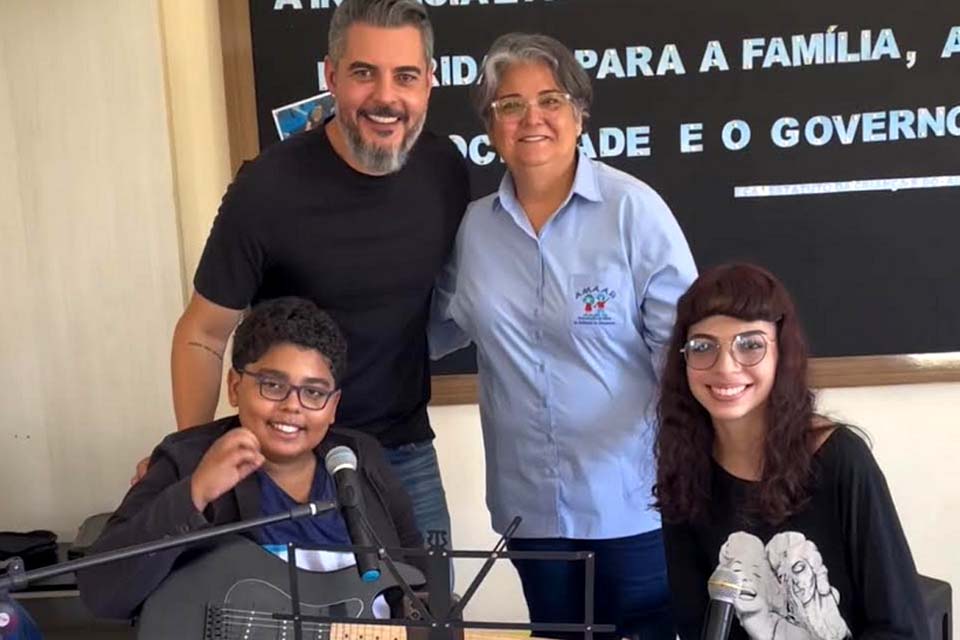 Thiago Flores visita AMAAR e presta contas de emenda de aproximadamente R$ 1 milhão