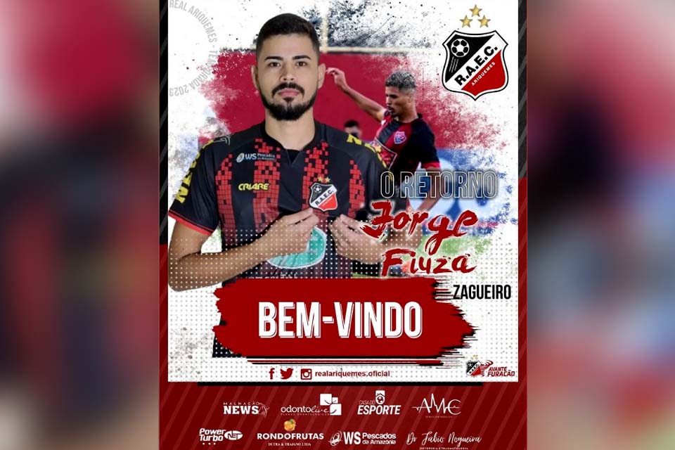 Jorge Fiuza retorna ao Real Ariquemes após temporadas no Vitória