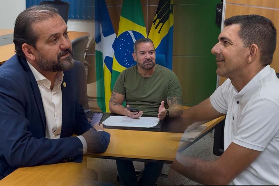 Deputado Laerte Gomes discute com Detran convênio de videomonitoramento para Ji-Paraná