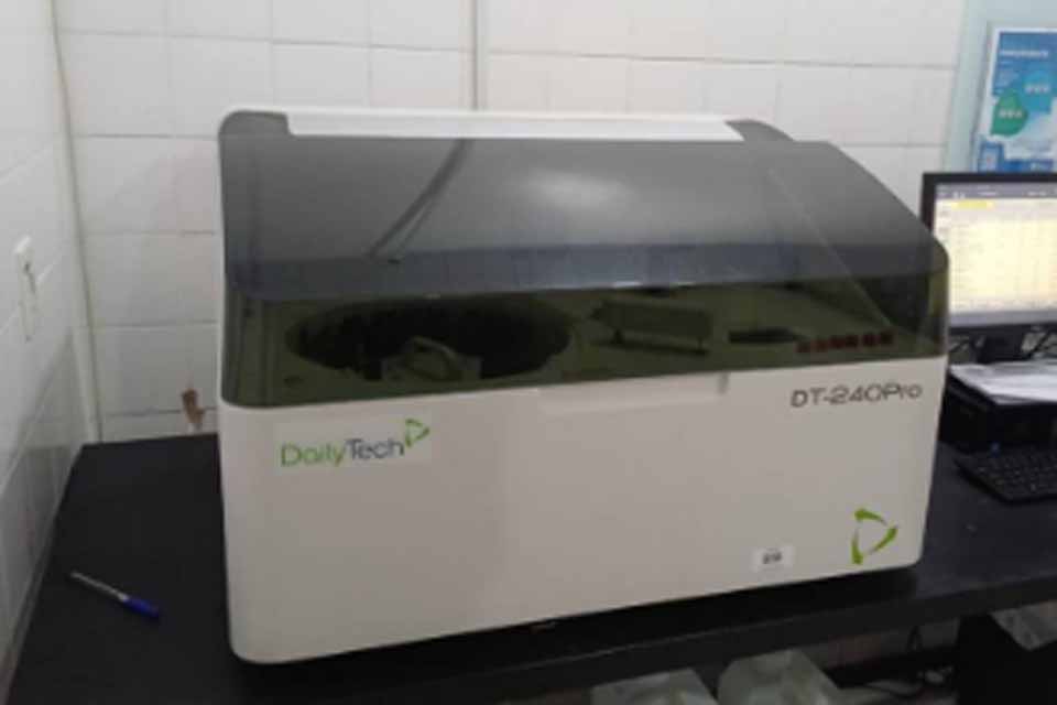 Laboratório Municipal de Vilhena suspende atendimentos amanhã para atualização tecnológica