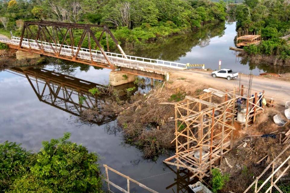 DNIT inicia Ponte do rio Araras e alteamento da BR-364; previsão de termino do serviço é para o fim deste ano