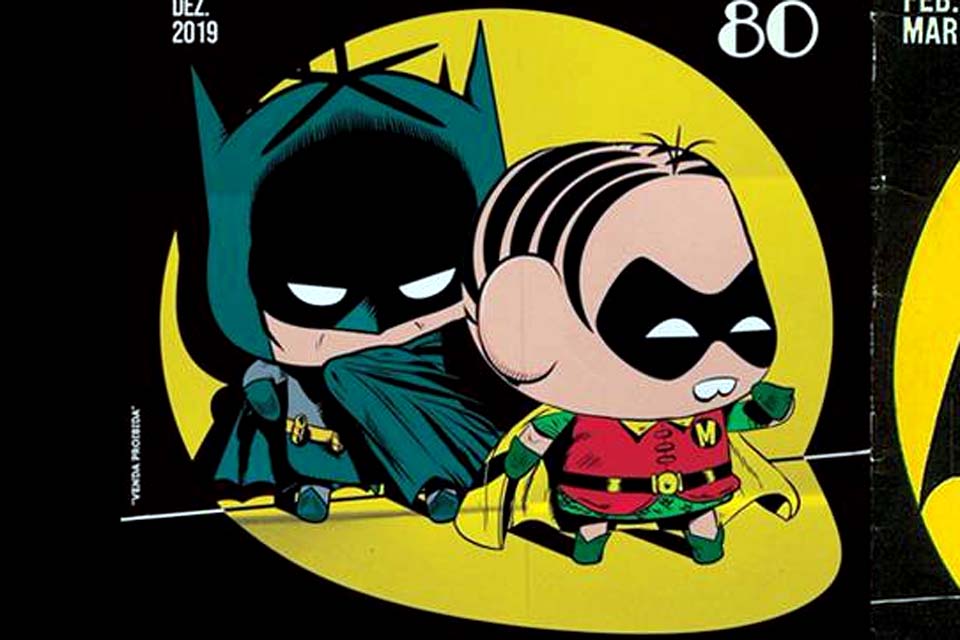 CCXP19 - Turma da Mônica presta homenagem aos 80 anos do Batman em novo cartaz