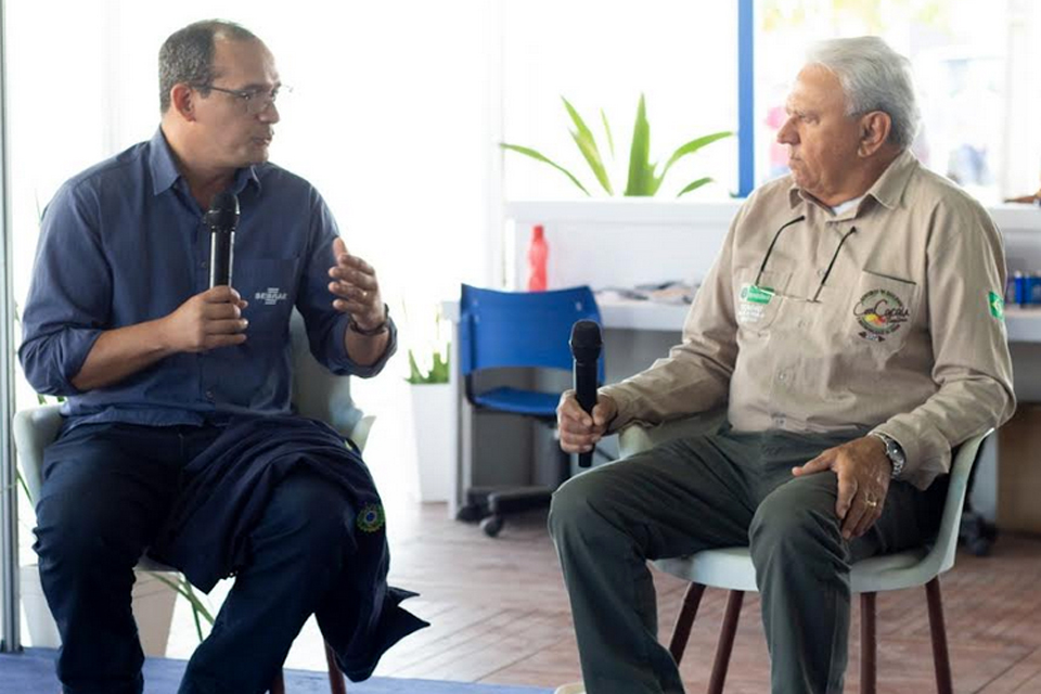 Vice-governador visita estande do Sebrae em Ji-Paraná