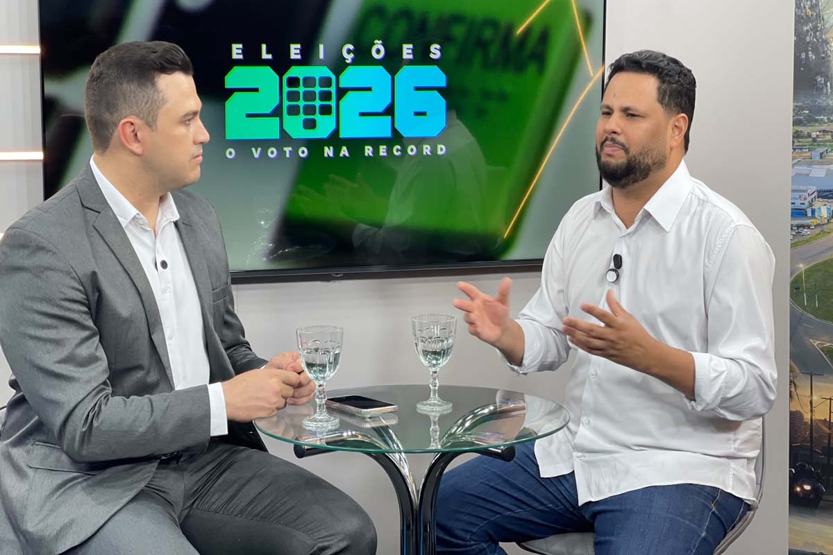 Samuel Costa participa do Cidade Alerta, em Cacoal, e apresenta propostas para transformar a saúde de Rondônia