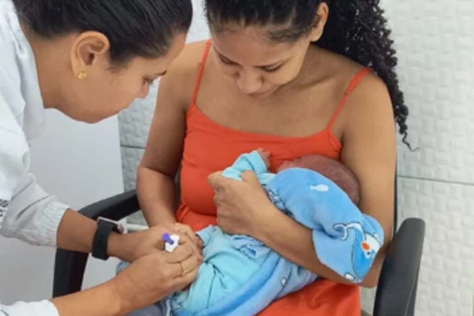 Rondônia inicia aplicação do imunizante que amplia proteção contra o Vírus Sincicial Respiratório