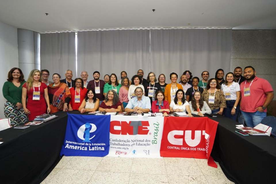 Relatório da Secretaria de Imprensa e Divulgação do SINTERO tem destaque no Coletivo de Comunicação da CNTE em Brasília