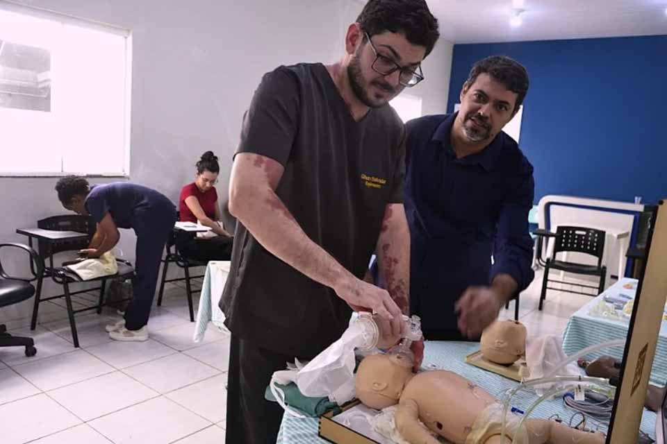 Curso de reanimação neonatal é oferecido a profissionais de saúde do Hospital Regional de Vilhena