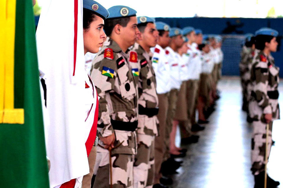 Escola Estadual  é transformada na oitava unidade de colégio militar de Rondônia