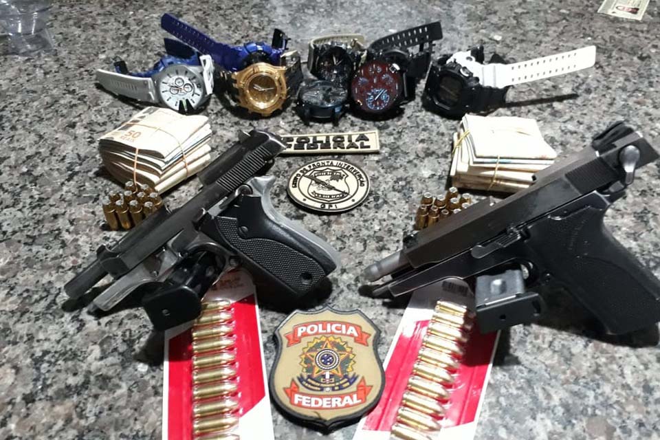 PF desarticular quadrilha que furtou e desviou bens do sistema penitenciário de Rondônia