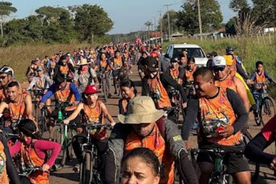 21ª edição da Bike Trilha EcoTur reúne mais de 2 mil participantes em Guajará-Mirim