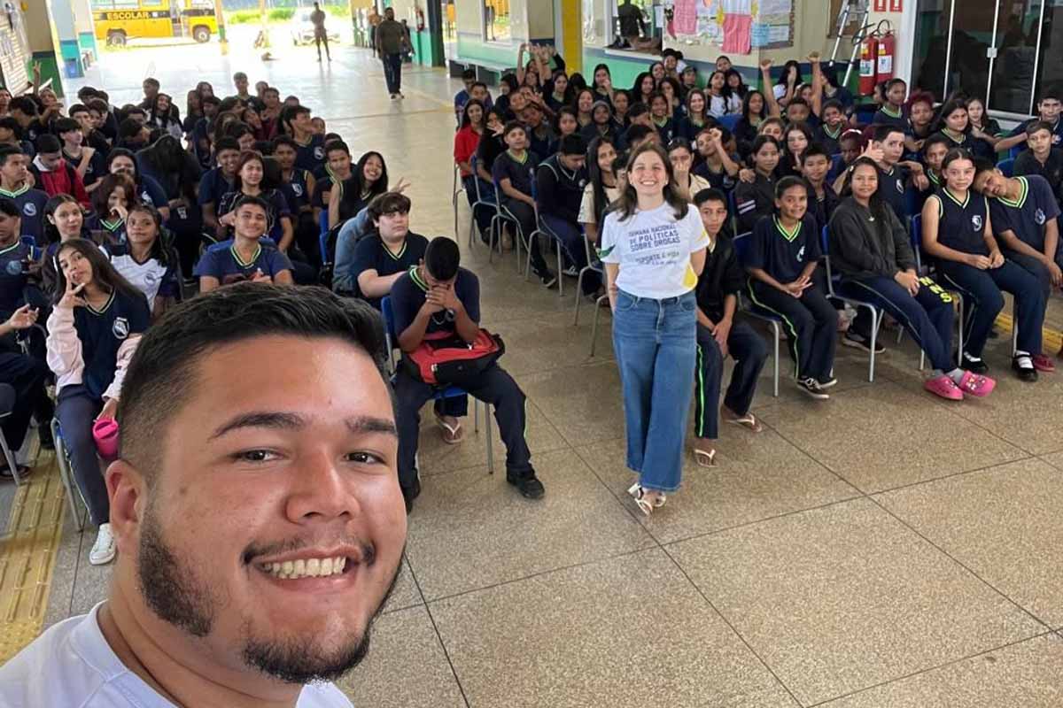Secretária Executiva Regional Amanda Moreira fortalece ações de prevenção nos distritos durante a Semana Nacional de Políticas Públicas sobre Drogas