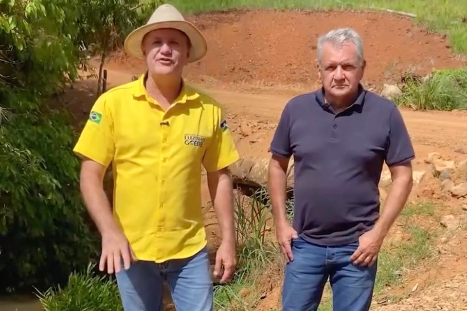 Deputado Luizinho Goebel inicia nova era em Colorado do Oeste com substituição de pontes de madeira por tubos de aço