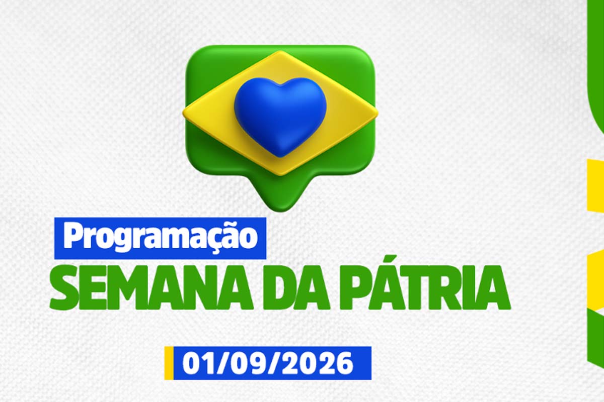 Prefeitura de Guajará-Mirim divulga programação oficial da Semana da Pátria 2026