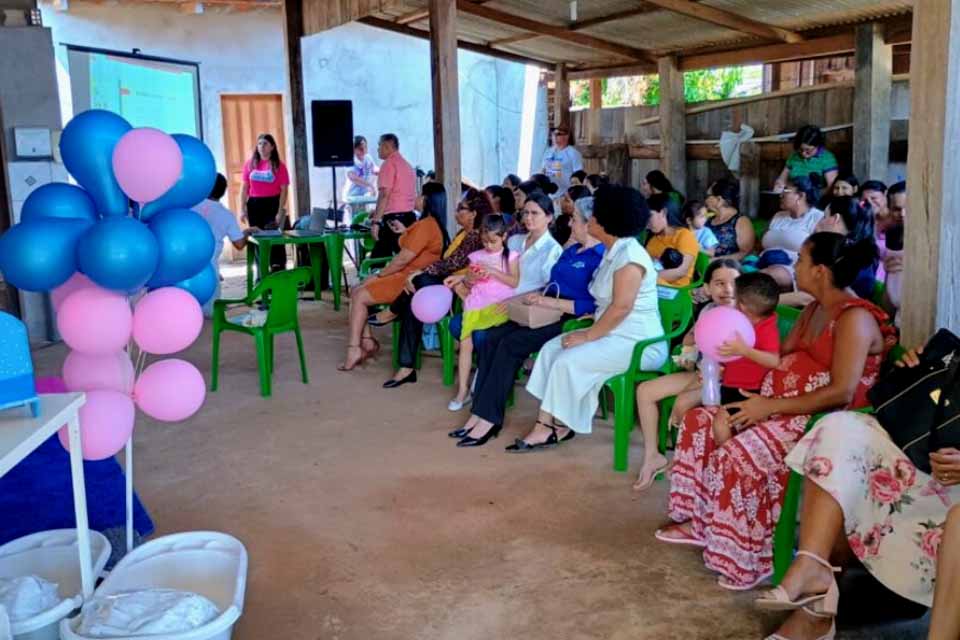 Governo fortalece proteção social e atenção materno-infantil à gestantes no Vale do Guaporé