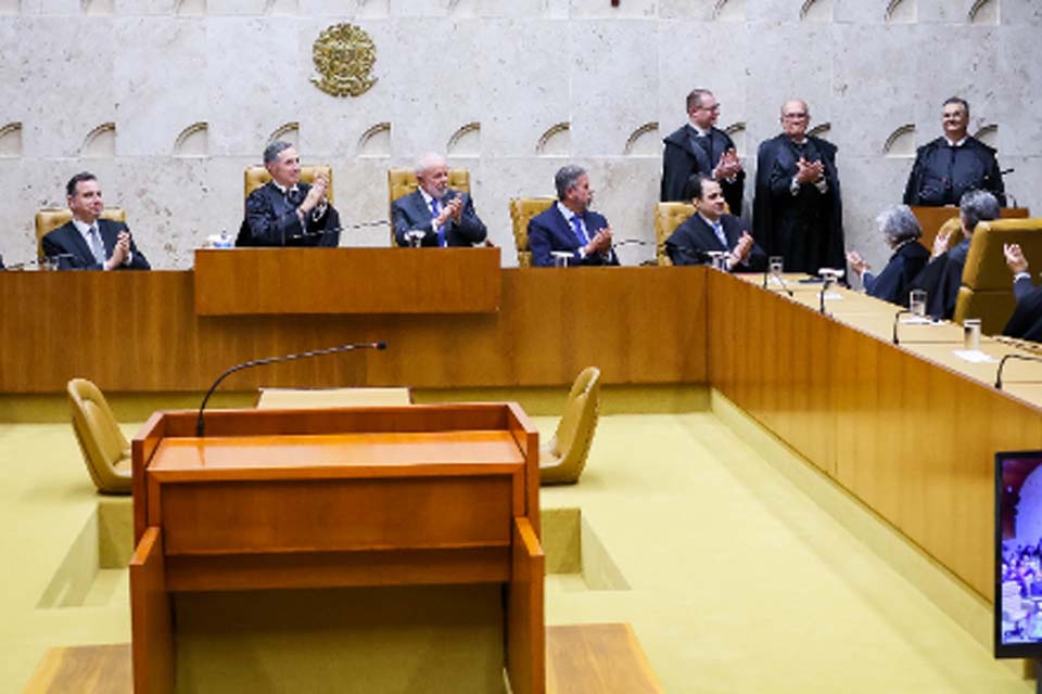 Presidente do Tribunal de Justiça de Rondônia-TJRO participa de posse de ministro do STF