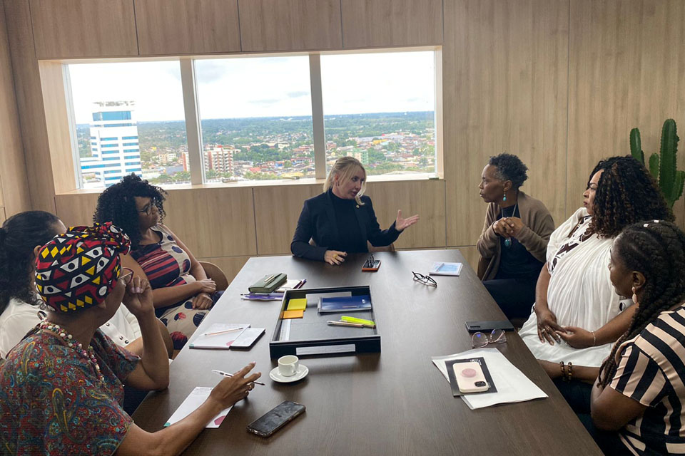 Ieda Chaves discute pautas estratégicas com a secretária do Ministério da Igualdade Racial