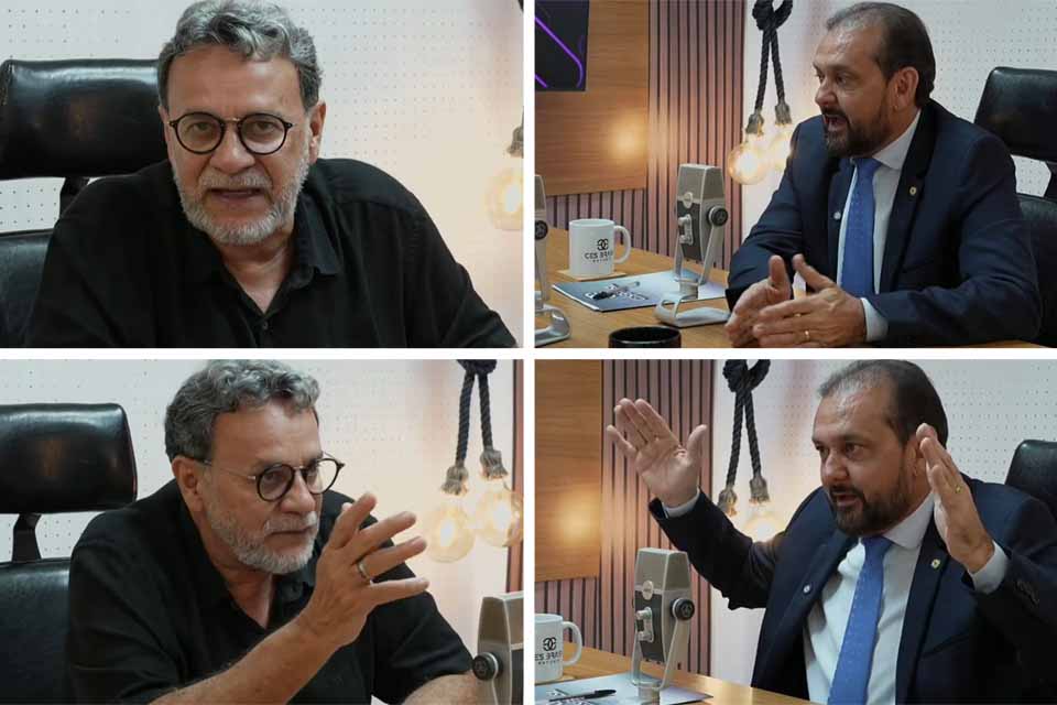 Laerte Gomes sobre governador de Rondônia: “Não é à toa que eu virei líder dele sem nunca ter votado nele”