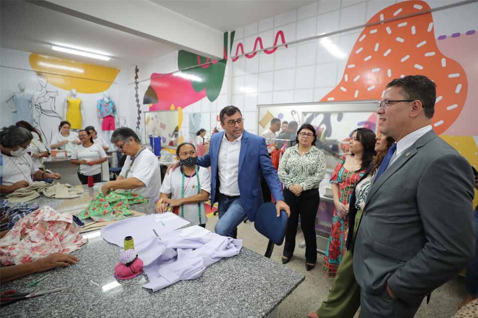 Governador Marcos Rocha conhece projetos em Manaus que garante mais qualidade à população