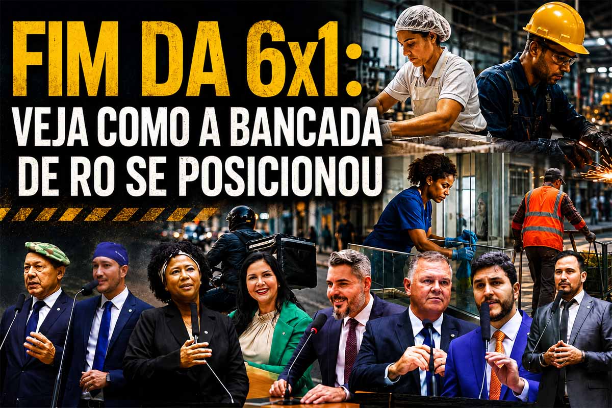 Câmara aprova fim da escala 6x1; saiba como votaram os oito deputados federais de Rondônia