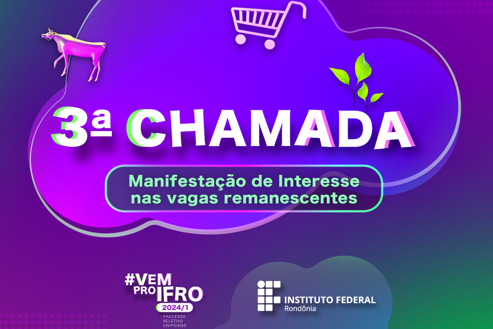 Convocação em 3ª Chamada: candidatos devem manifestar interesse em vagas do PSU 2024/1