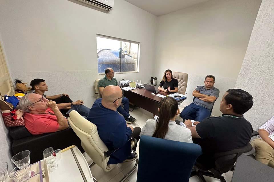 Estratégia de comunicação para JIR é discutida em reunião entre Prefeitura e Governo de Rondônia