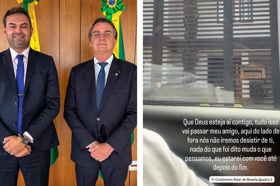 Em frente ao portão de Bolsonaro, Bruno Scheid manifesta carinho após condenação: “Estarei com você até depois do fim”