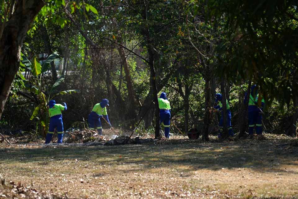 Área de Preservação Permanente na região central de Porto Velho recebe ação de limpeza e manutenção