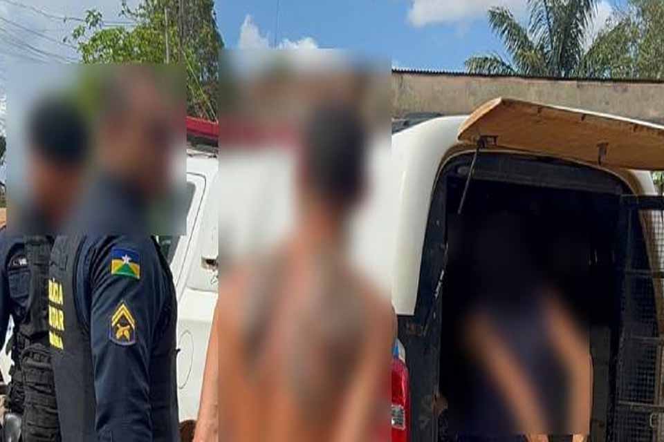 Polícia Militar prende casal após furto em residência na zona sul 