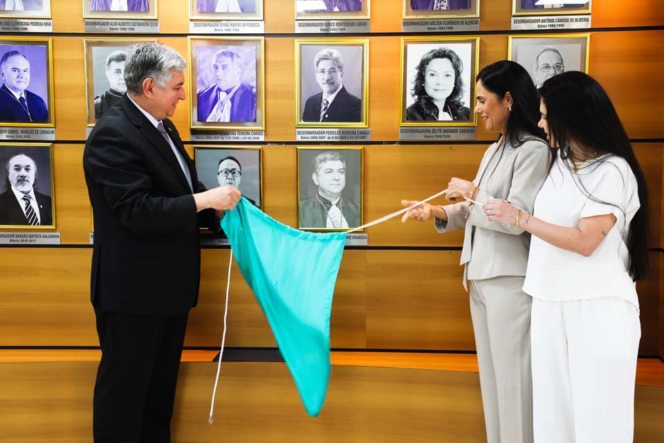 Desembargador Marcos Alaor entra para a galeria de presidentes do TJRO