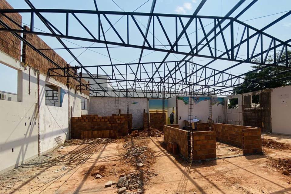 Obras de ampliação da UTI municipal seguem em ritmo acelerado