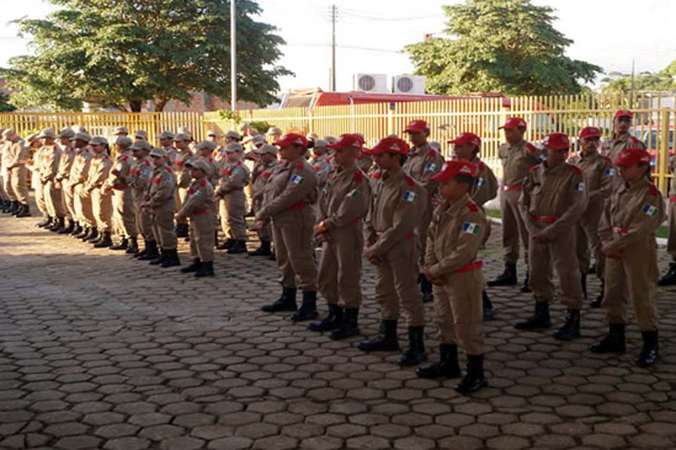 Inscrições para seleção do Curso de Formação Bombeiro Mirim encerram no dia 31 de janeiro