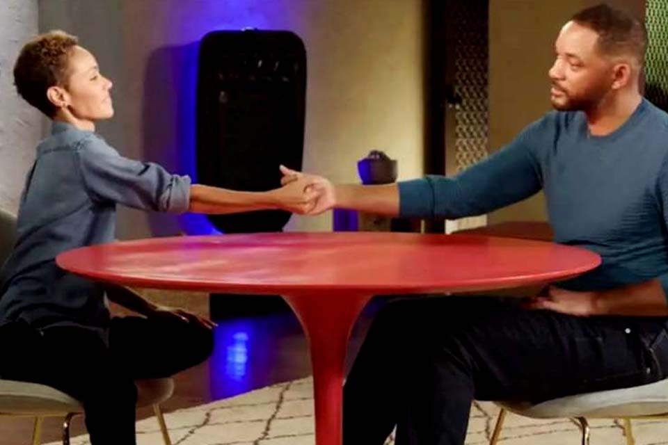 Jada Pinkett Smith admite traição em conversa franca com Will Smith no Facebook Watch