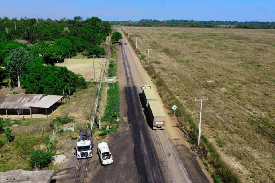 Rodovia-005 recebe do governo recuperação asfáltica em mais de 19 quilômetros de pavimentação