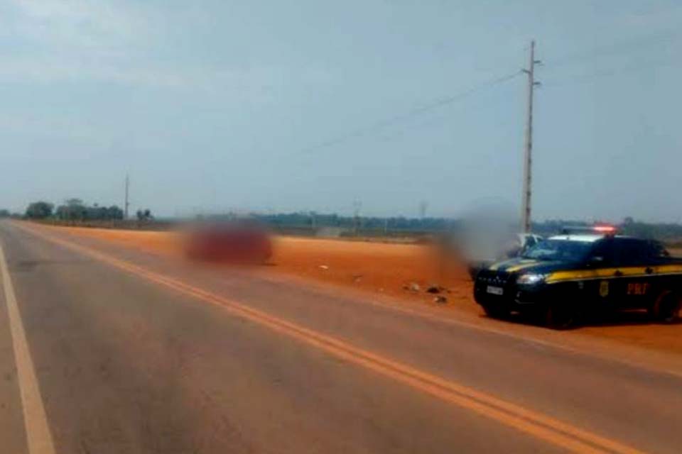 Motorista de SW4 é baleado na BR-364 e pede socorro da PRF