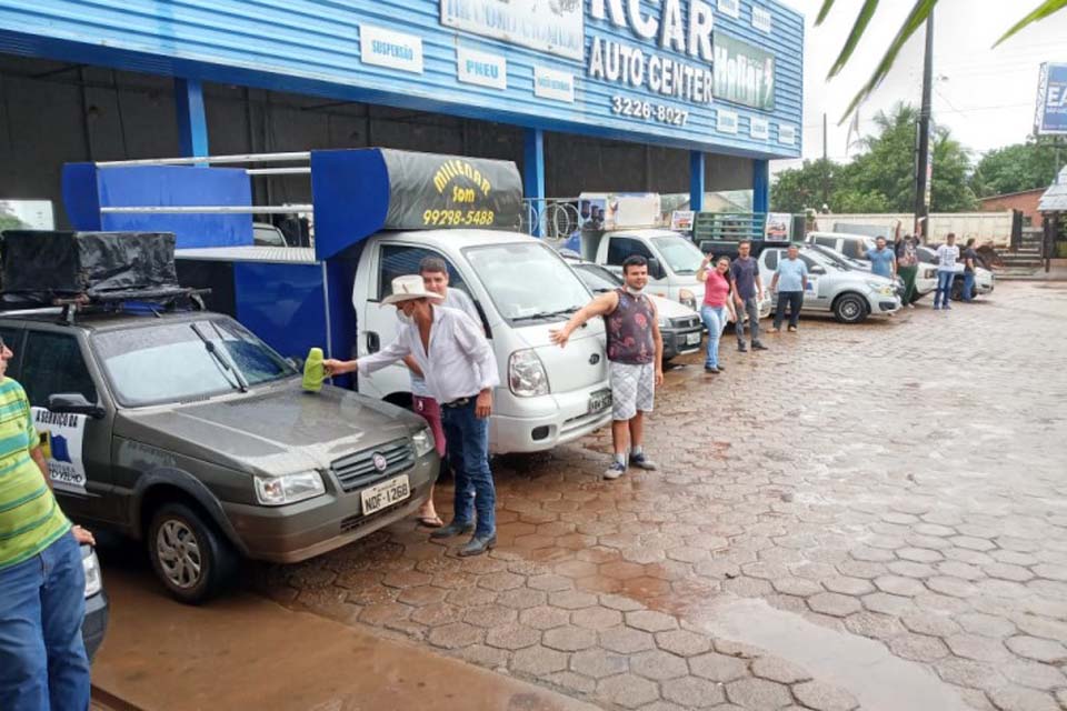Prefeitura de Porto Velho contrata carros de som para informar população sobre prevenção