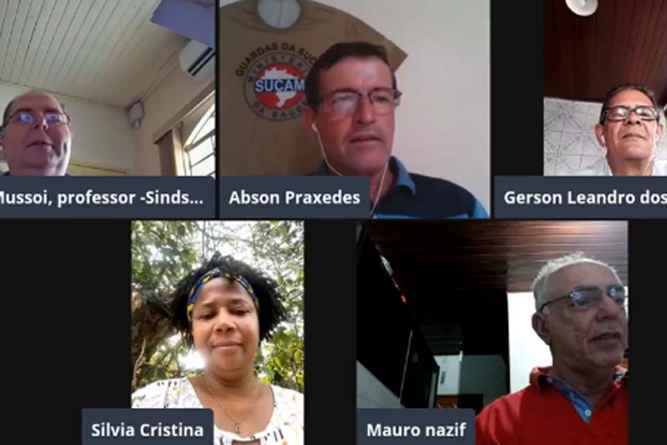 SINDSEF-RO: Confira como foi a live com tema 