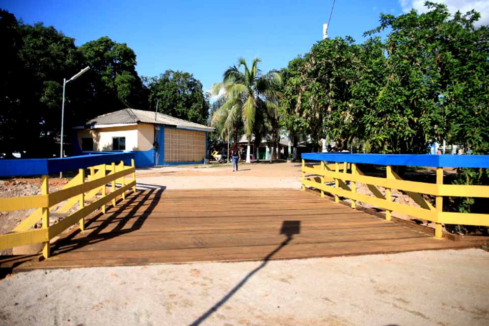 Nova ponte garante mais segurança para quem frequenta o Skate Parque