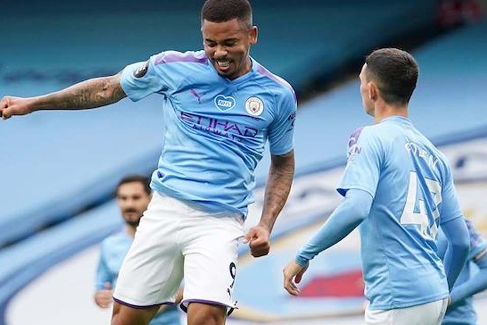 VÍDEO - Gabriel Jesus marca e Manchester City vence o Bournemouth; Gols e Melhores Momentos