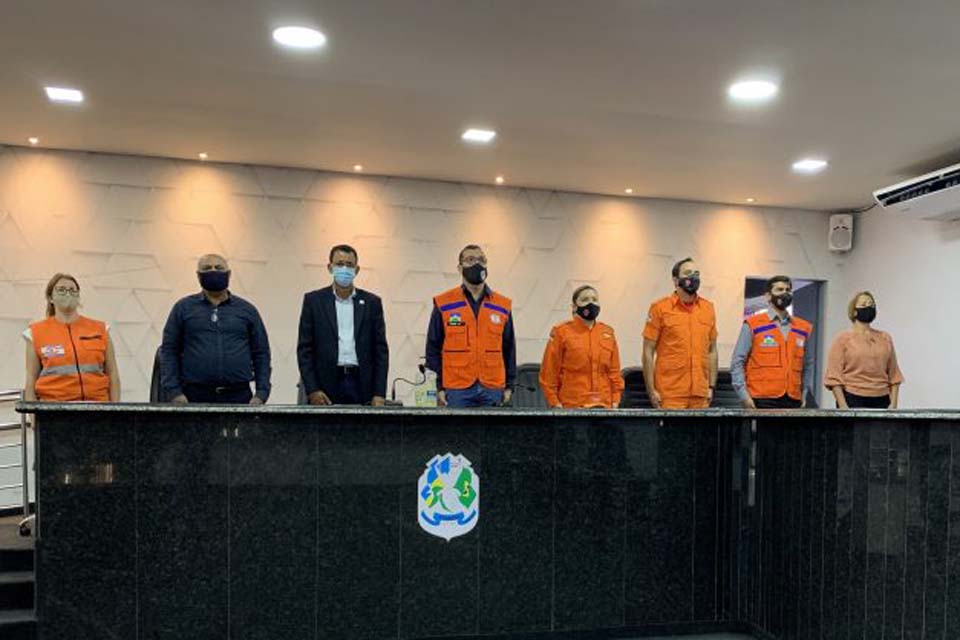 Corpo de Bombeiros inicia novo módulo do curso de estágio básico de Defesa Civil