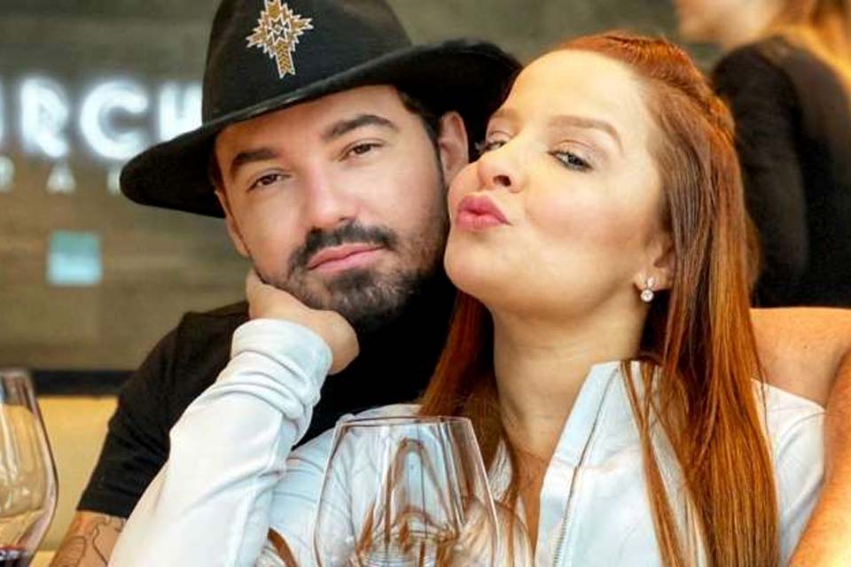 Maiara ganha presente de Fernando Zor e curte jantar romântico surpresa