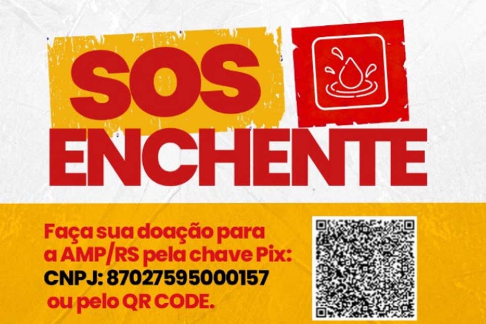 Ministério Público de Rondônia se une na campanha pelos desabrigados do Rio Grande Sul