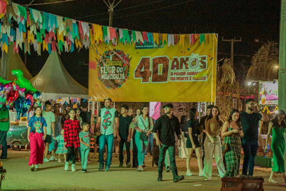 Destaques das ações do governo de 28 de julho a 1º de agosto: Arraial Flor do Maracujá, 433 ações de educação ambiental e reestruturação hospitalar