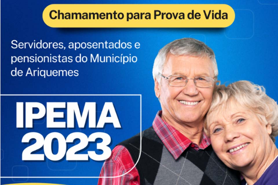 Instituto de Previdência do Município convoca os aposentados e pensionistas para prova de vida
