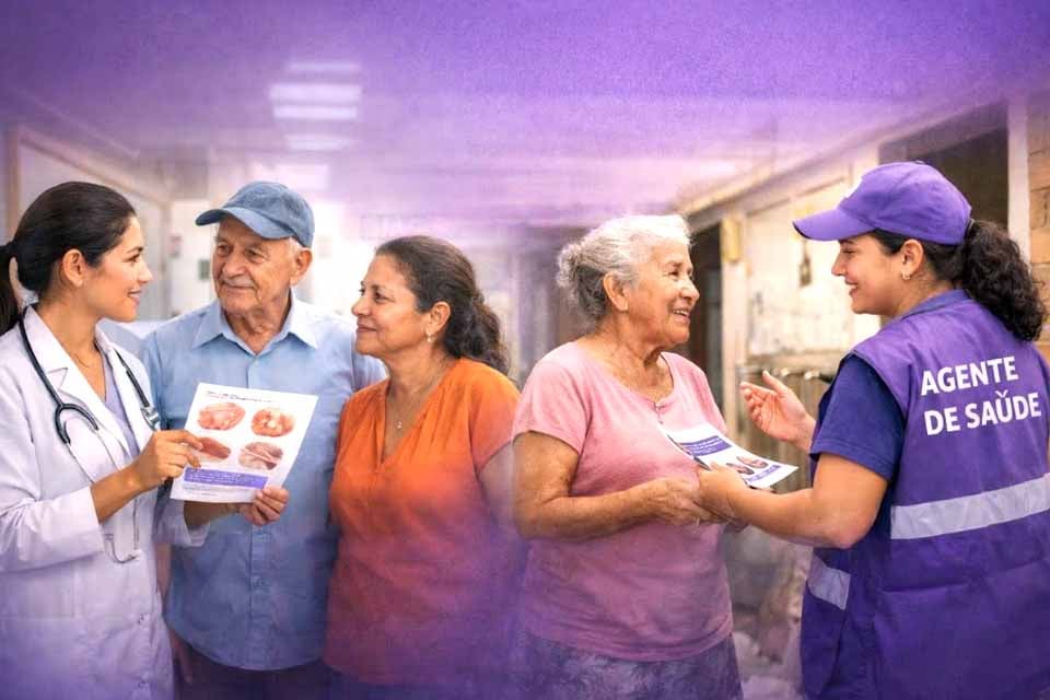 Janeiro Roxo reforça conscientização e combate à hanseníase em Ji-Paraná