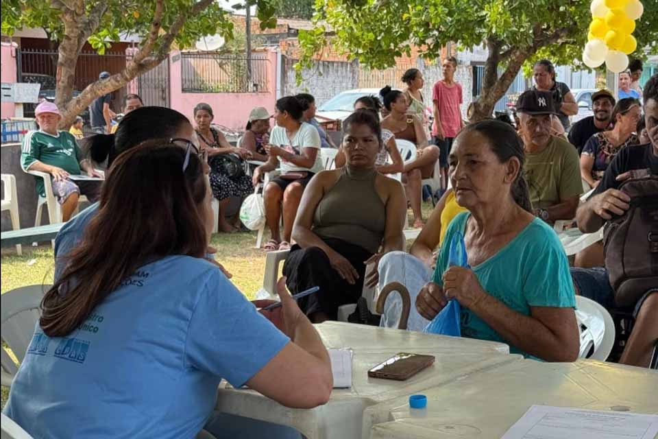 Prefeitura realiza mais  umedição do Cadastro Único Itinerante, levando atendimentos à população do Setor 11 