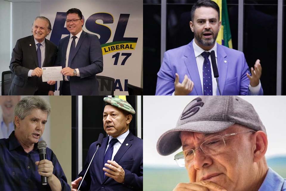 Como ficam adversários internos após Rocha assumir o PSL?; Léo ainda pensa no Governo de Rondônia; e MDB espera por Confúcio