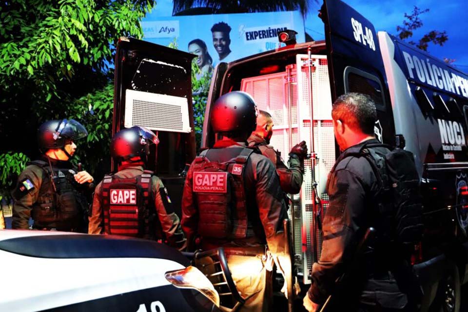 Atuação firme na “Operação Carnaval” resulta em recaptura de foragidos da Justiça, em Porto Velho