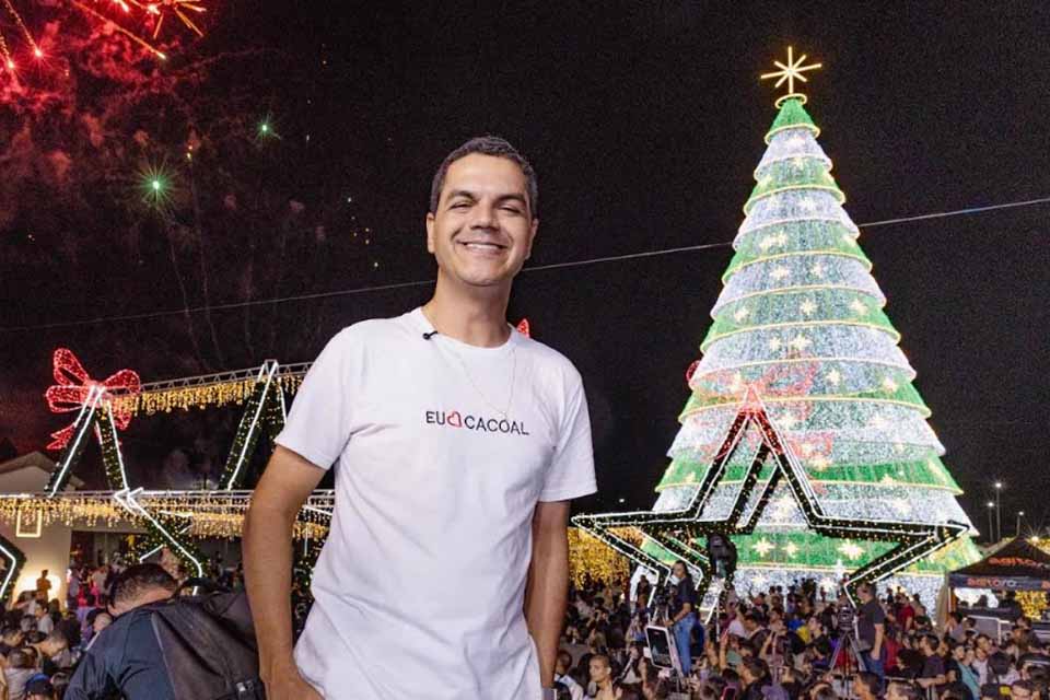 Cacoal brilha nos 48 anos e deputado Cássio Gois reforça parceria pelo crescimento do município