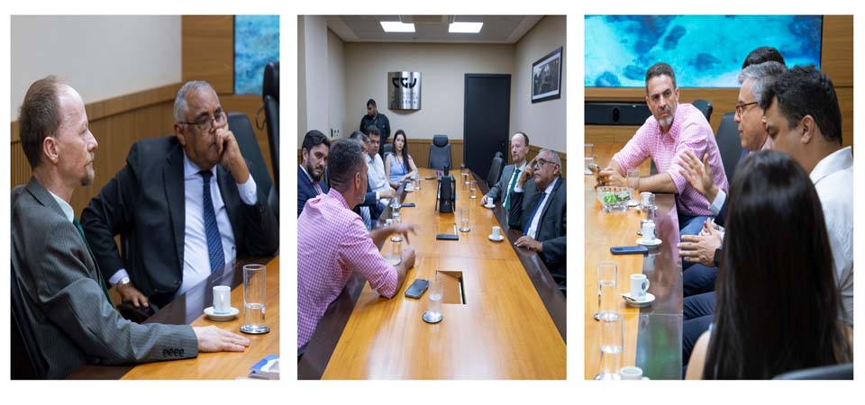 Corregedor recebe prefeito de Porto Velho para tratar sobre o Projeto IntegrAção Fundiária